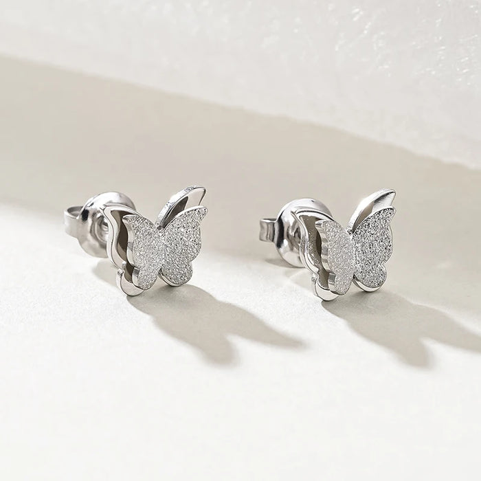 Butterfly Stud Earrings