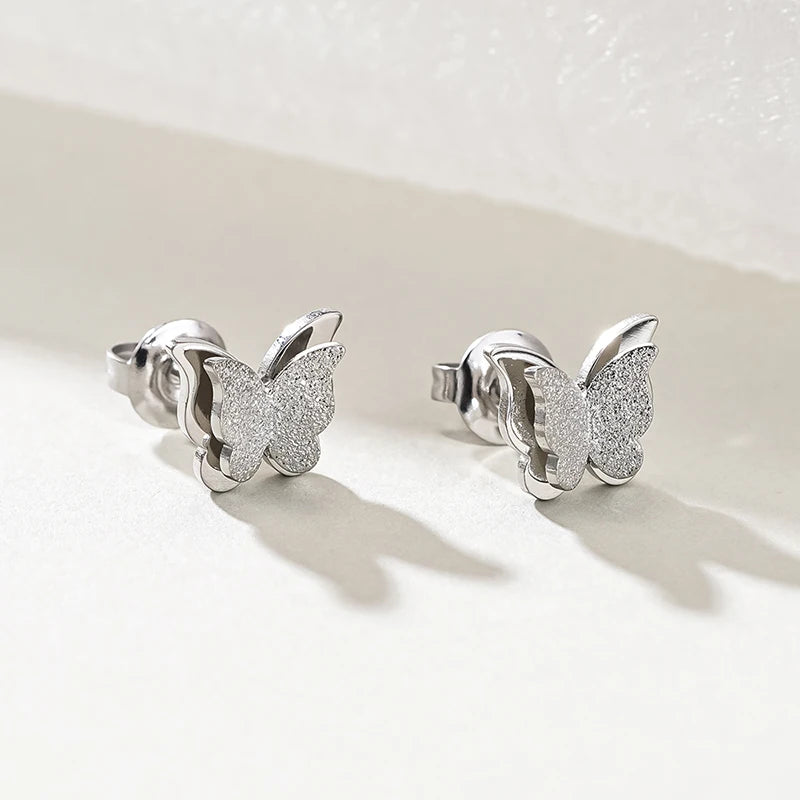 Butterfly Stud Earrings
