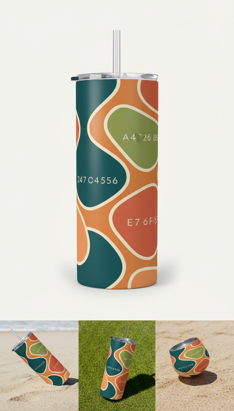 Bold slogan drink tumbler